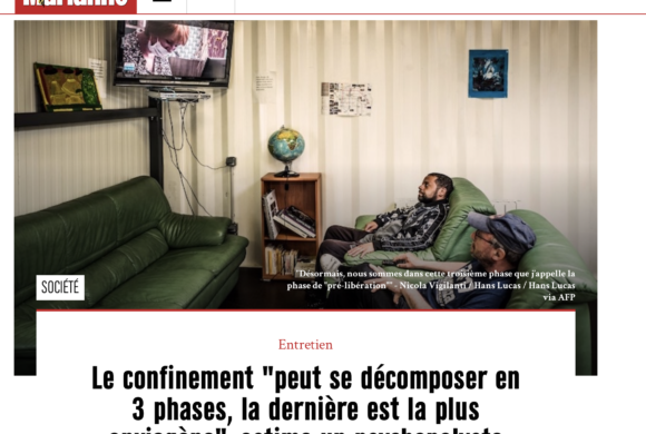 Le confinement « peut se décomposer en 3 phases, la dernière est la plus anxiogène » Jan-Edouard Brunie pour Magazine MARIANNE