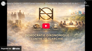 DÉMOCRATIE OÏKONOMIQUE VS OLIGARCHIE