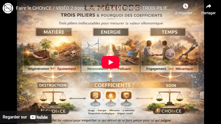 LA MÉTHODE : TROIS PILIERS et POURQUOI DES COEFFICIENTS