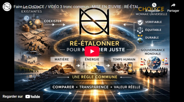 MISE EN ŒUVRE : RÉ-ÉTALONNER, COEXISTER, GOUVERNER